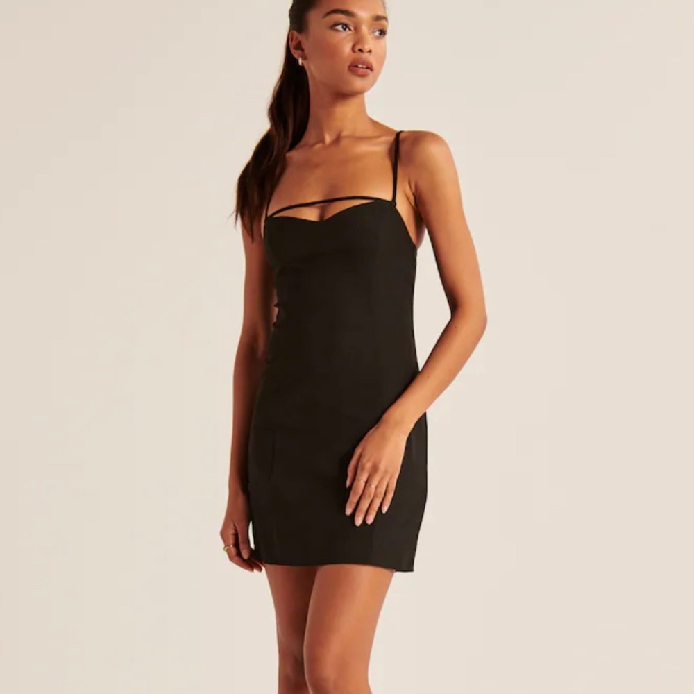 BNWT Abercrombie n Fitch 90s Little Black Dress